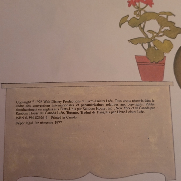 Disney Pinocchio Book ( French Version) - Picture 5 of 7